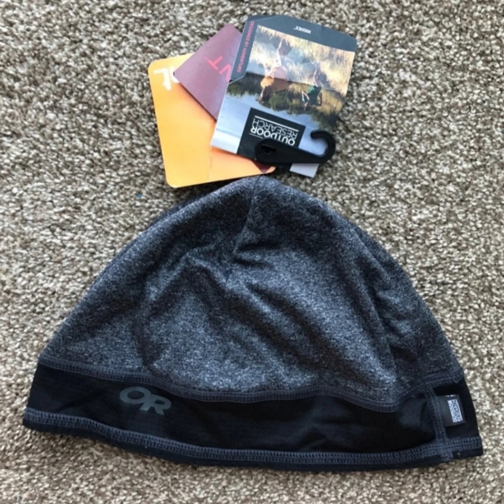 Outdoor Research (OR) beanie.